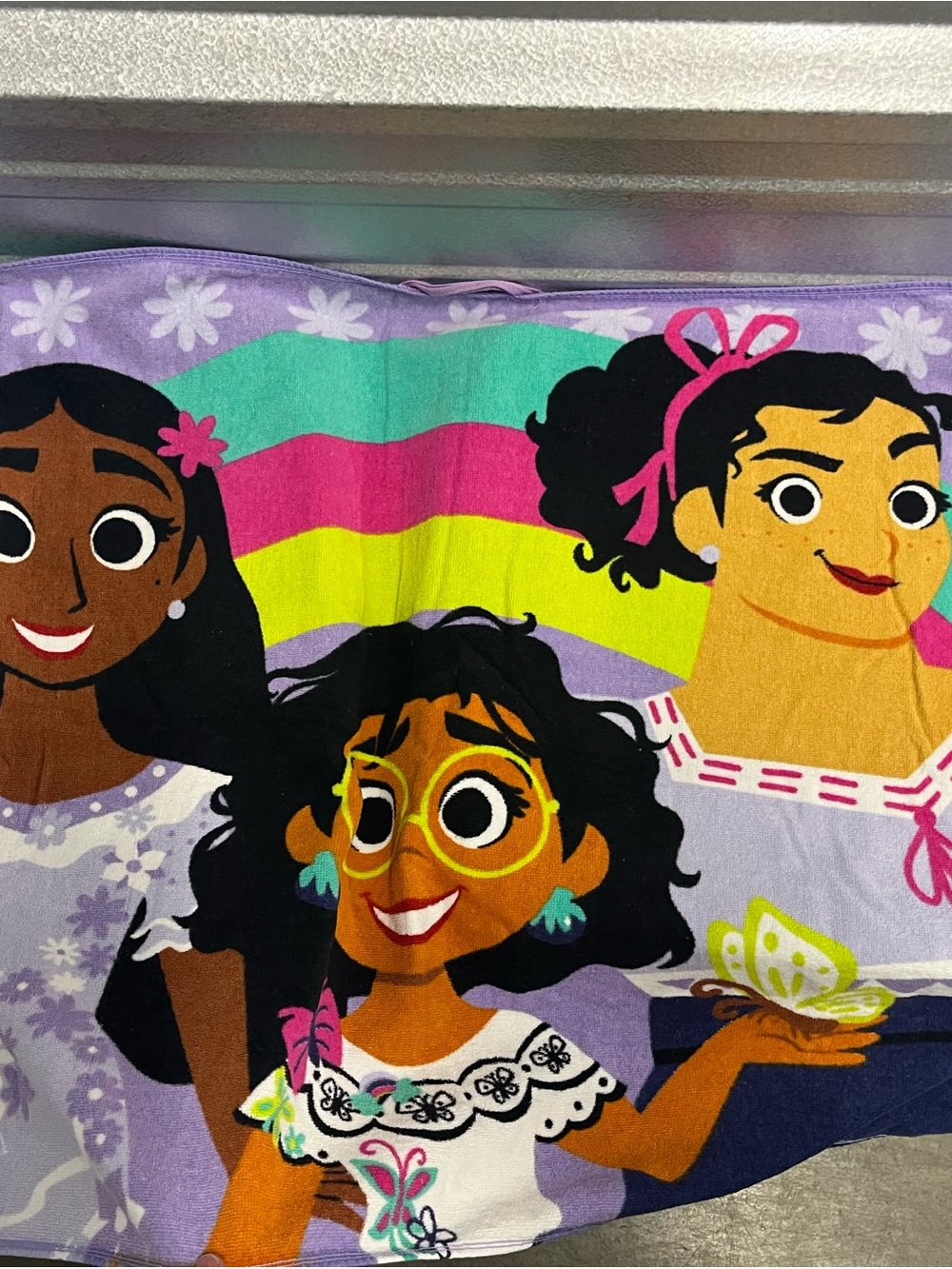 Disney Girls' Encanto Character Beach Towel